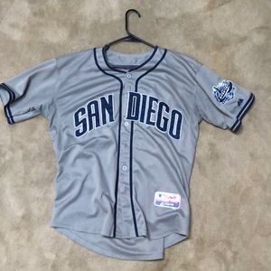 Stitched Johnny Manziel Padres Jersey